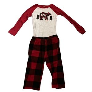 Baby Bear Toddler Winter/Christmas Pajamas